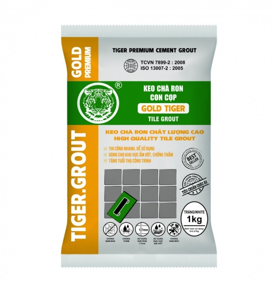Keo chà ron TIGER GROUT GOLD PREMIUM